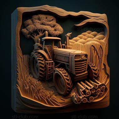 3D модель St Farming Simulator 20 игра (STL)